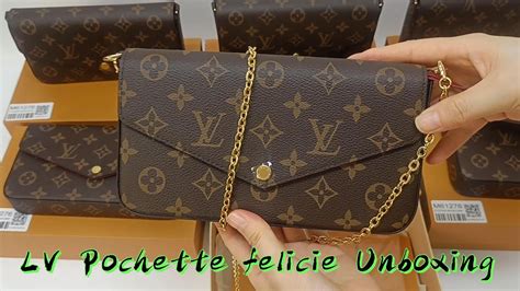 m61276 lv|Félicie Pochette LV Monogram Chain Bag .